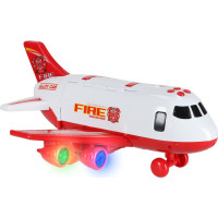 Transportní letadlo + 3 hasičské vozy