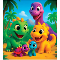 WOODEN CITY Dřevěné puzzle Dinosauři 20 dílků