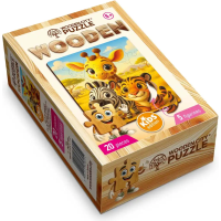 WOODEN CITY Dřevěné puzzle Přátelé 20 dílků