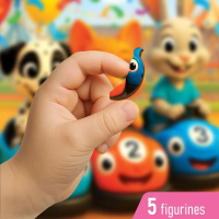 WOODEN CITY Dřevěné puzzle Šťastný závod 20 dílků