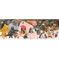 DJECO Panoramatické puzzle Park 100 dílků