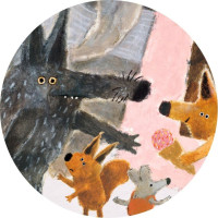 DJECO Panoramatické puzzle Park 100 dílků