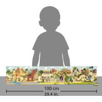 JANOD Panoramatické puzzle v kufříku Antika a mytologie 100 dílků