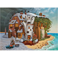 CASTORLAND Puzzle Art Collection: Vánoce na Madeiře 2000 dílků