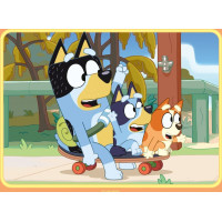 RAVENSBURGER Puzzle Bluey 4v1 (12,16,20,24 dílků)