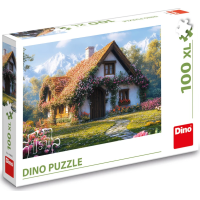 DINO Puzzle Chata v údolí 100 XL dílků