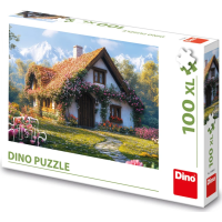 DINO Puzzle Chata v údolí 100 XL dílků