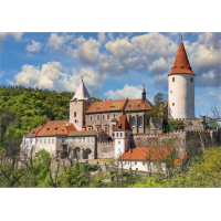 DINO Puzzle Hrad Křivoklát 100 XL dílků