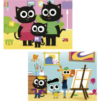 EDUCA Puzzle Milo 2x48 dílků