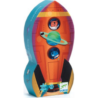 DJECO Puzzle Vesmírná raketa 16 dílků