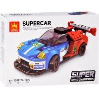 JOKOMISIADA Stavebnice Sportovní auto 138 dílků