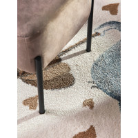 Dětský kusový koberec Villeroy & Boch Boho Kids 106303 Cream Multicolor kruh