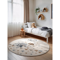 Dětský kusový koberec Villeroy & Boch Boho Kids 106303 Cream Multicolor kruh