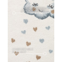 Dětský kusový koberec Villeroy & Boch Boho Kids 106304 Cream Multicolor kruh