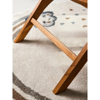 Dětský kusový koberec Villeroy & Boch Boho Kids 106304 Cream Multicolor kruh