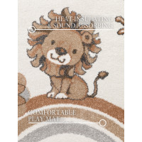 Dětský kusový koberec Villeroy & Boch Boho Kids 106307 Cream Multicolor kruh