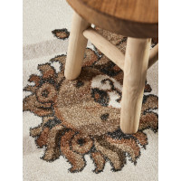 Dětský kusový koberec Villeroy & Boch Boho Kids 106307 Cream Multicolor kruh