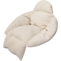 Podsedák LUARO XXL do houpacího křesla - ecru