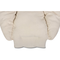 Podsedák LUARO XXL do houpacího křesla - ecru