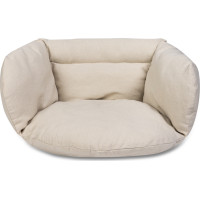 Podsedák LUARO do houpacího křesla - ecru