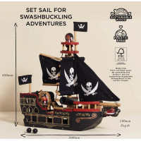 Le Toy Van Pirátská loď Barbarossa