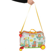 Dětský cestovní kufr na kolečkách - ZOO