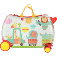 Dětský cestovní kufr na kolečkách - ZOO