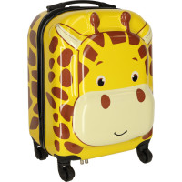 Dětský cestovní kufr na kolečkách - Žirafa