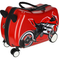 Dětský cestovní kufr na kolečkách - Motorka
