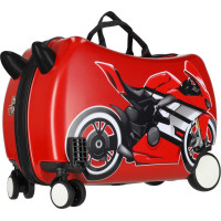 Dětský cestovní kufr na kolečkách - Motorka