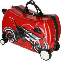 Dětský cestovní kufr na kolečkách - Motorka