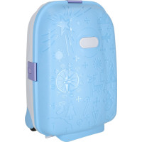 Dětský cestovní kufr na kolečkách/příruční zavazadlo - modrý