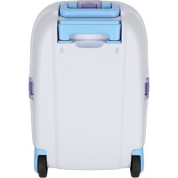 Dětský cestovní kufr na kolečkách/příruční zavazadlo - modrý