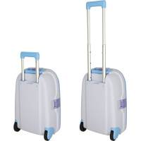 Dětský cestovní kufr na kolečkách/příruční zavazadlo - modrý