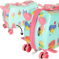 Dětský cestovní kufr na kolečkách - Zmrzlina