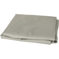 Ochranná trojúhelníková stínící plachta proti slunci LUARO - 3x3x3 m - šedá