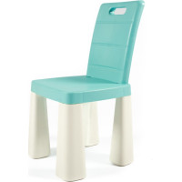 DOLONI Plastový stolek s židlemi modro-bílý