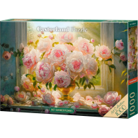 CASTORLAND Puzzle Art Collection: Letní pivoňky 1000 dílků