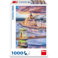 DINO Puzzle Řetězový most, Budapešť 1000 dílků