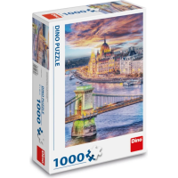 DINO Puzzle Řetězový most, Budapešť 1000 dílků