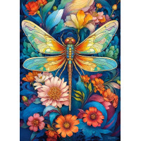 CHERRY PAZZI Puzzle Duhová křídla 1000 dílků