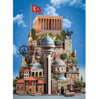 ANATOLIAN Puzzle Ankara 1000 dílků