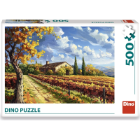 DINO Puzzle Malovaná vinice 500 dílků