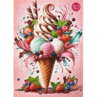 CHERRY PAZZI Puzzle Sladká blaženost 1000 dílků