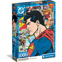 CLEMENTONI Puzzle Superman: Hrdina 1000 dílků