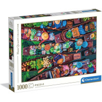 CLEMENTONI Puzzle Thajský plovoucí trh 1000 dílků