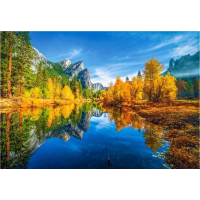 CASTORLAND Puzzle Tři bratři, Yosemitský národní park 1000 dílků