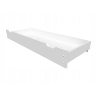 Dětská postel z masivu borovice FRANK - 200x90 cm - bílá