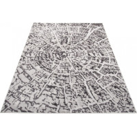 Kusový koberec SKY Log - šedý/tmavě šedý, 300x400 cm