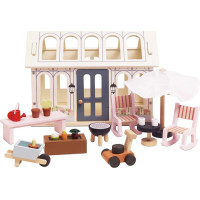 Le Toy Van Domeček pro panenky Zimní zahrada